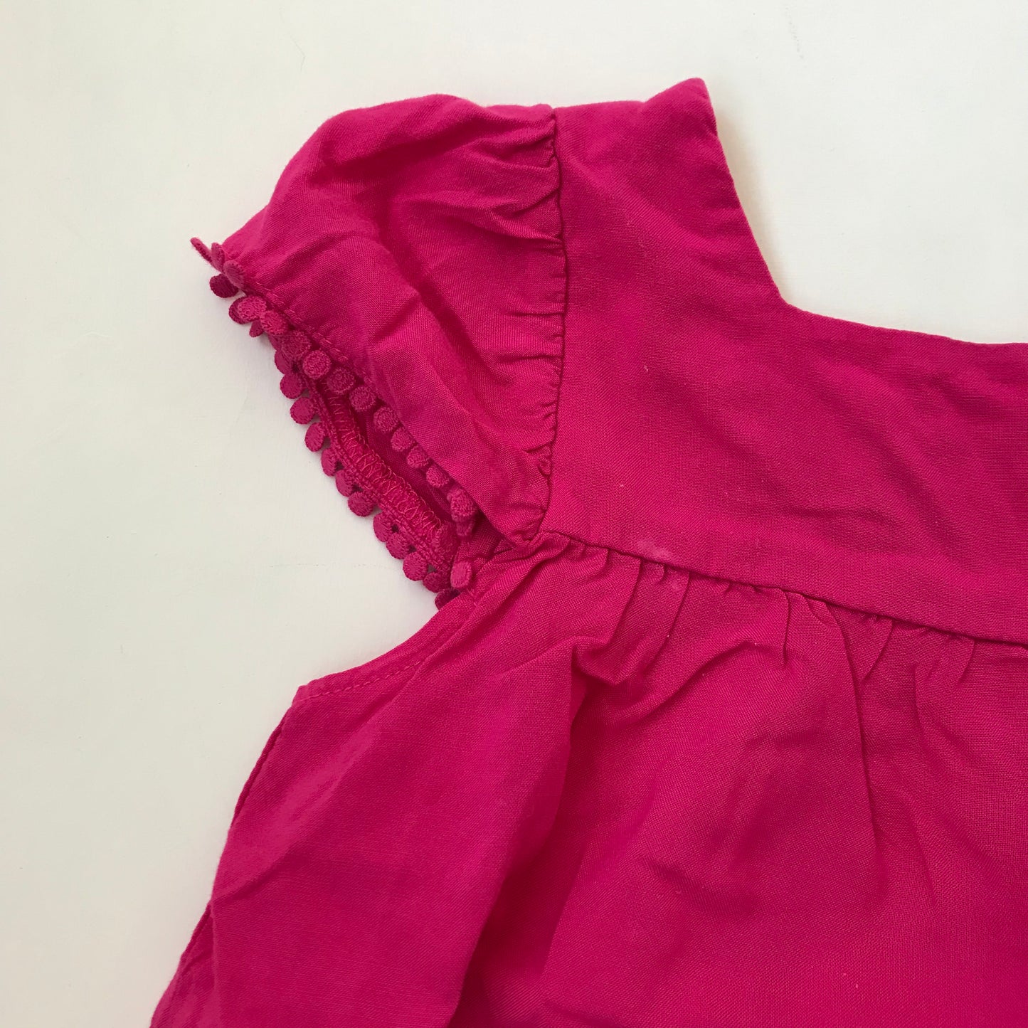 Nutmeg Fuchsia Pink Summer Top  Age 7