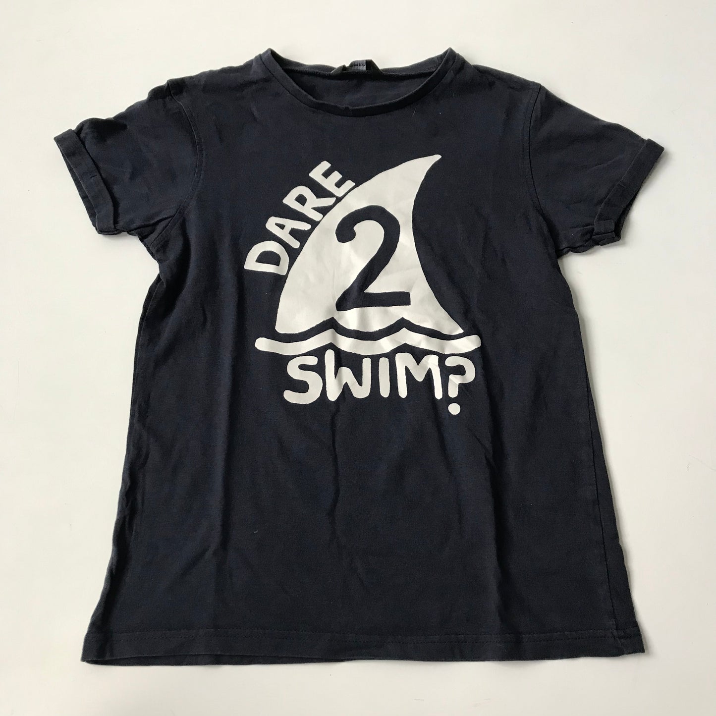 T-shirt - 'Dare To Swim?' - Age 10