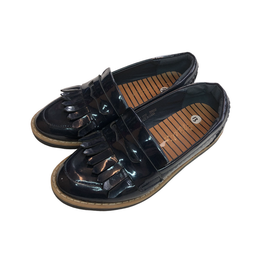 Next Navy Blue Tassel Loafers Shoe size 13 (jr)