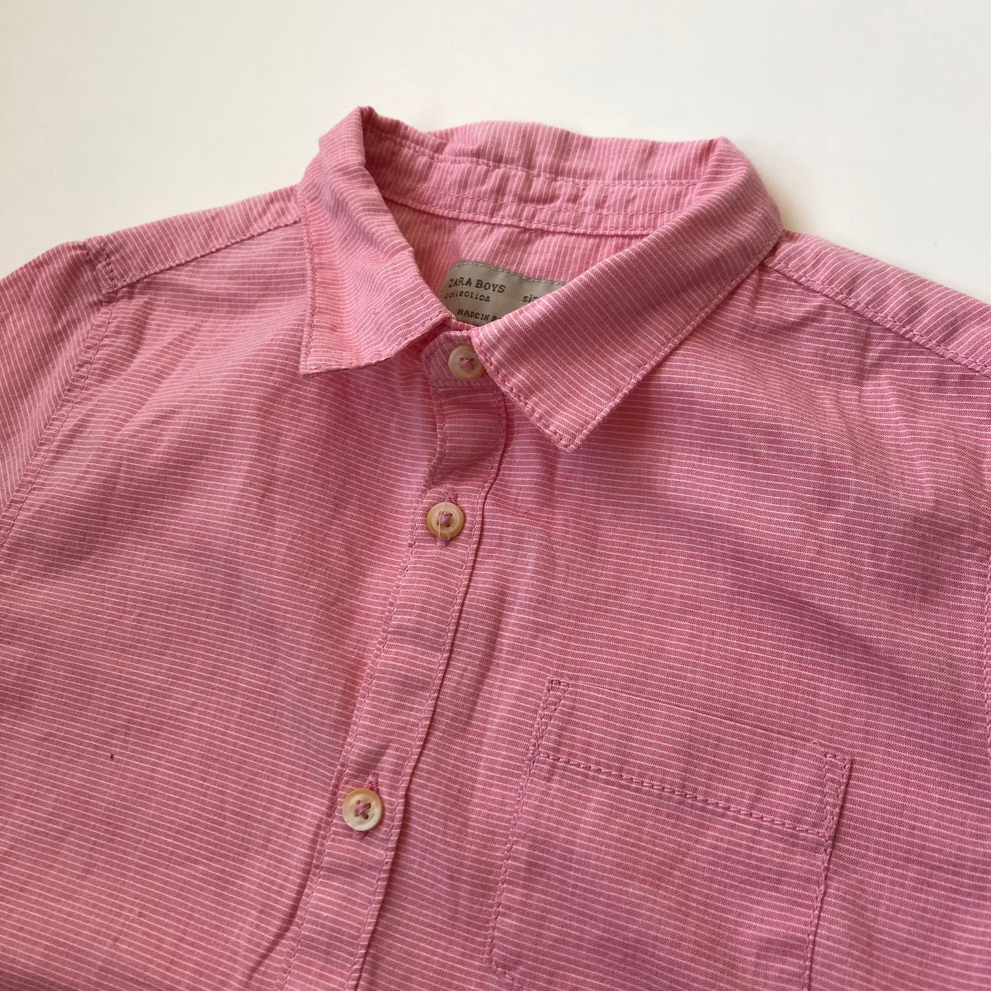 Shirt - Salmon Red - Age 6