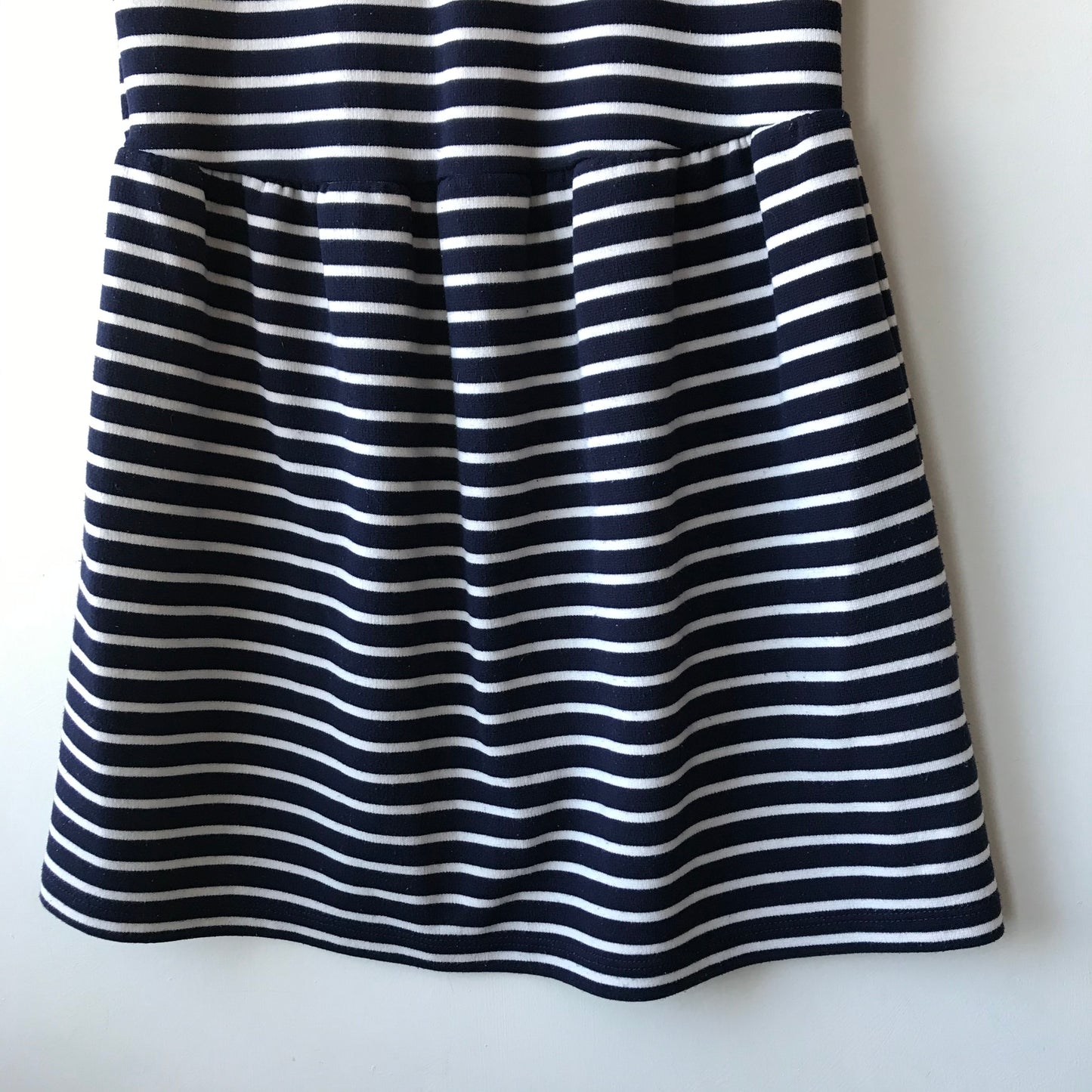 NEXT Navy and White Striped Dress Age 6