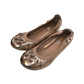 Next Golden Floral Ballerina Pumps Shoe size 2