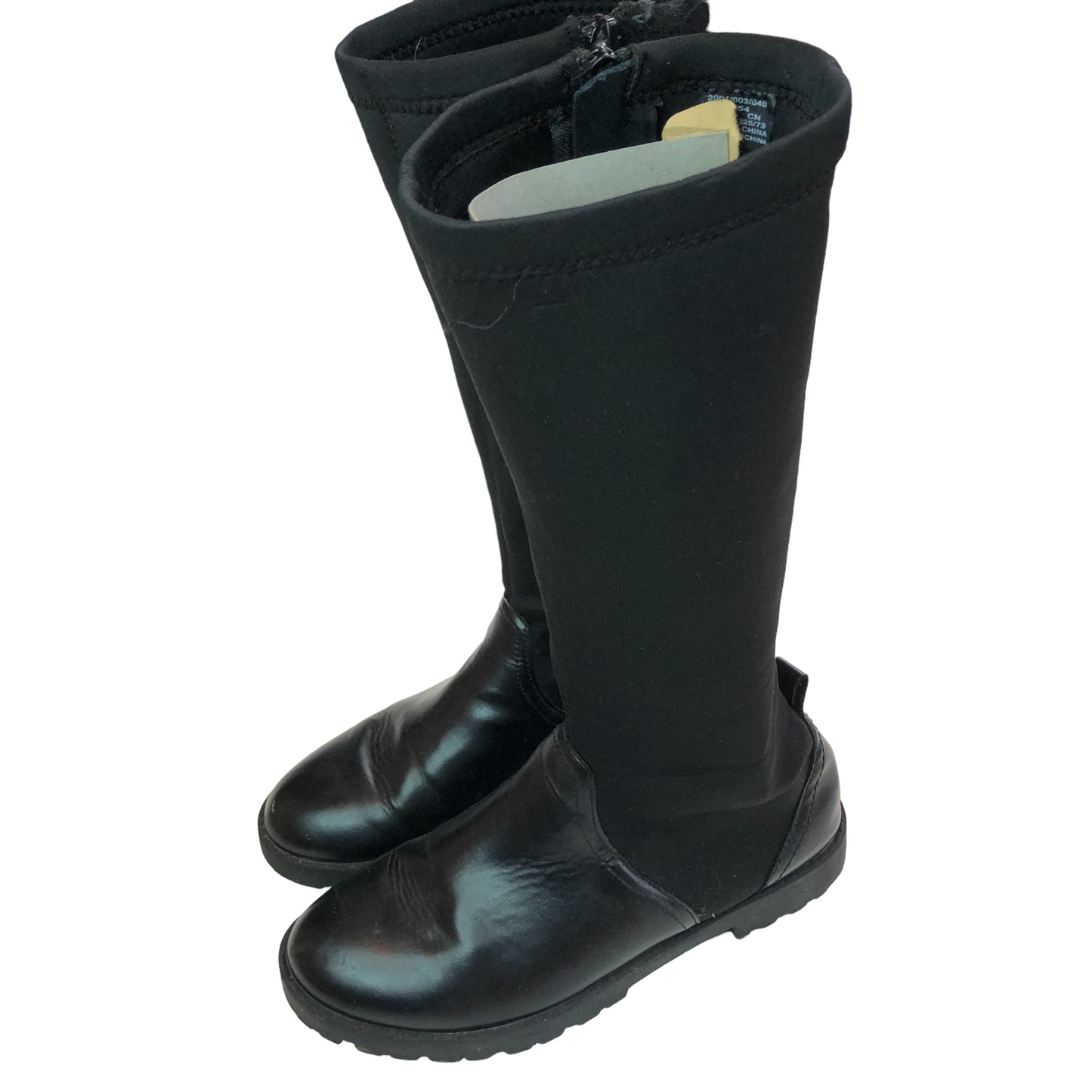 Zara Black Boots Shoe Size 2.5