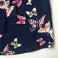 Innocence Navy Blue Butterfly Summer Top Age 7