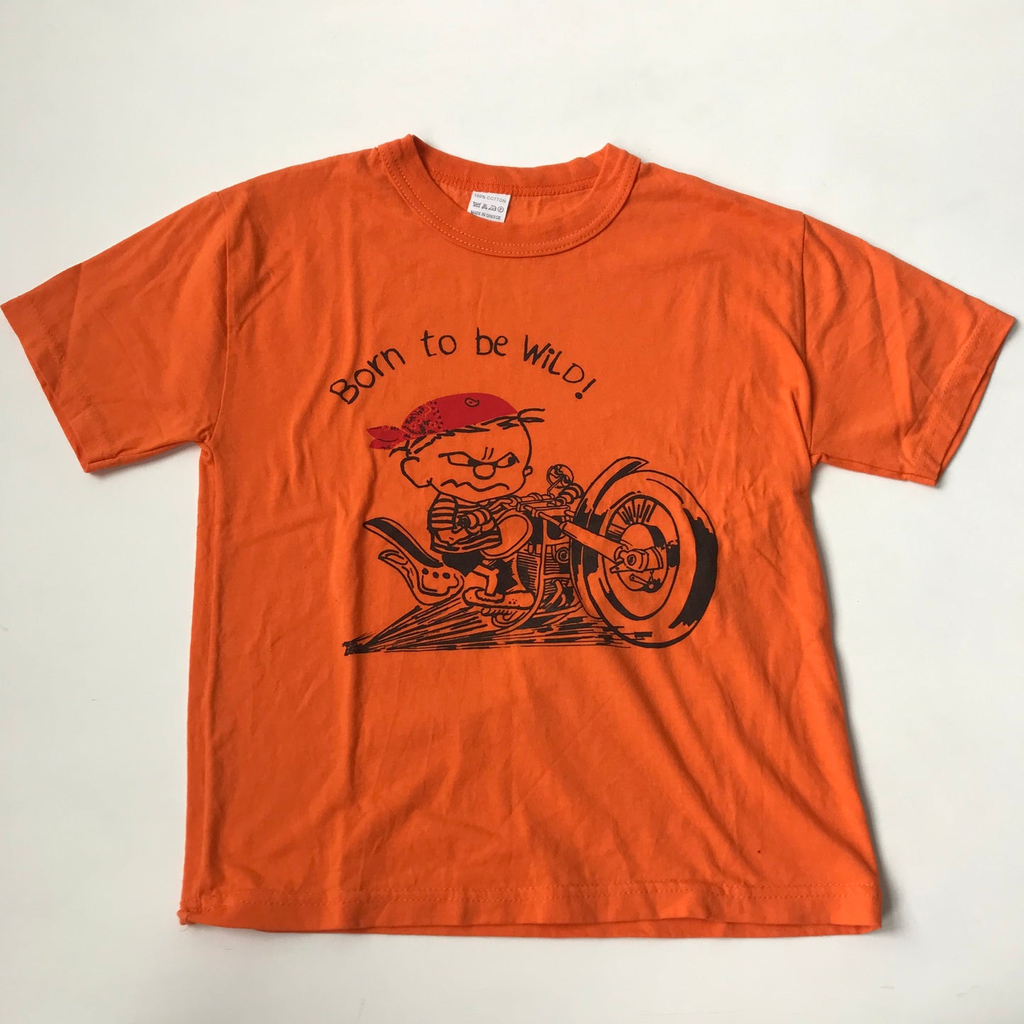 T-shirt - 'Born To Be Wild' - Age 8