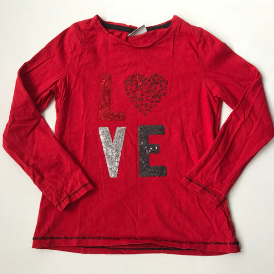 T-shirt - 'LOVE' - Age 8