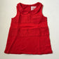 Next Red Sleeveless Collared Top Age 5
