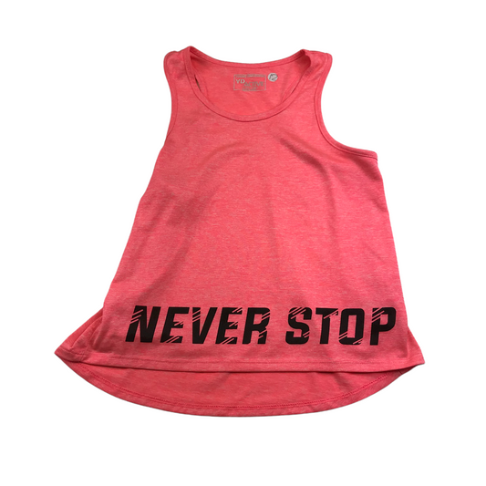YD Pink Active Never Stop Activewear Top Age 12