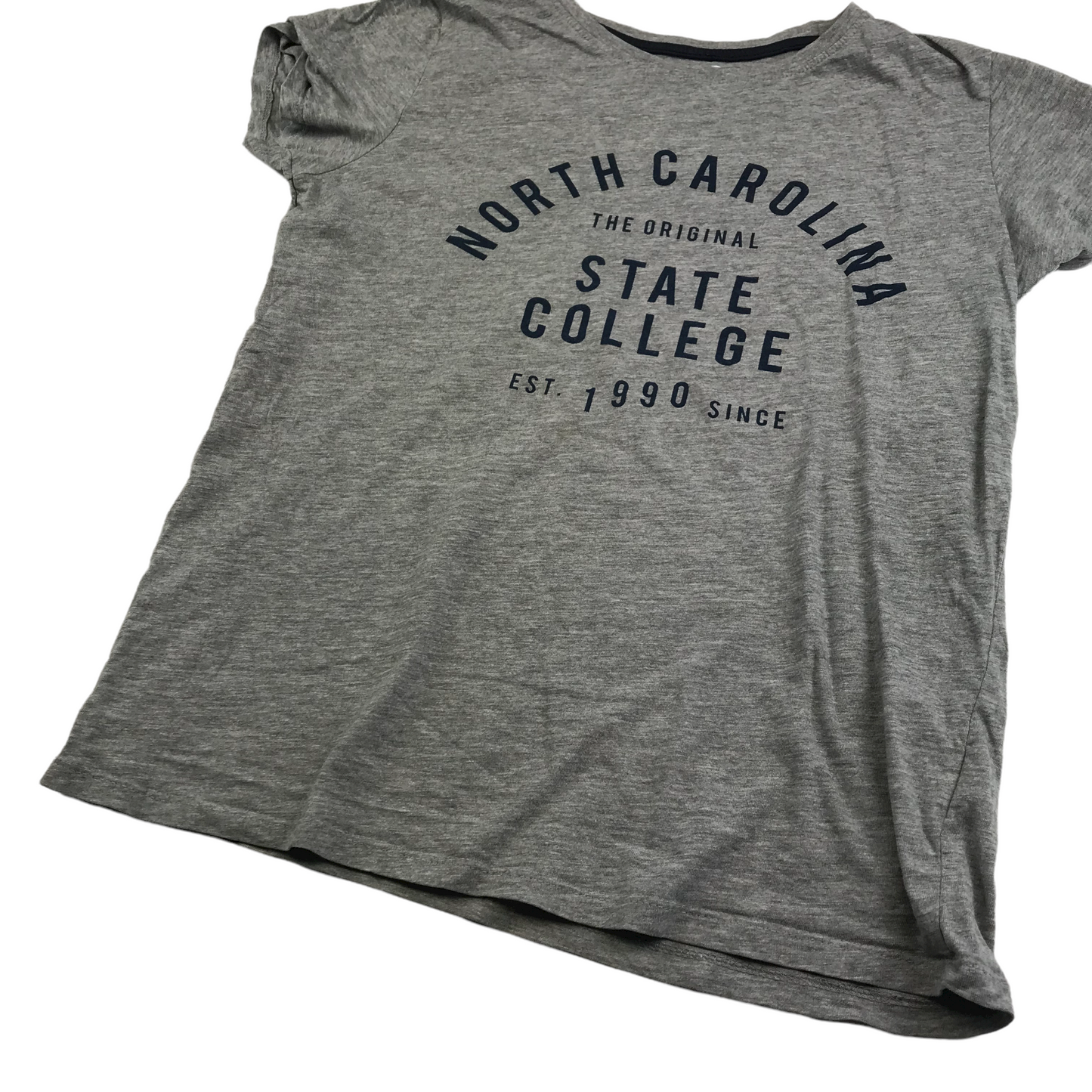 Primark Grey North Carolina T-shirt Age 12