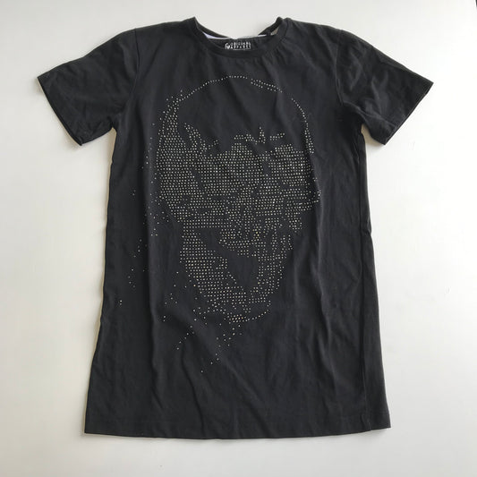 T-shirt - Tu Black Skull - Age 12