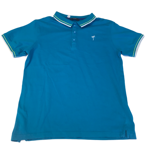 George Royal Blue Polo Shirt Age 12