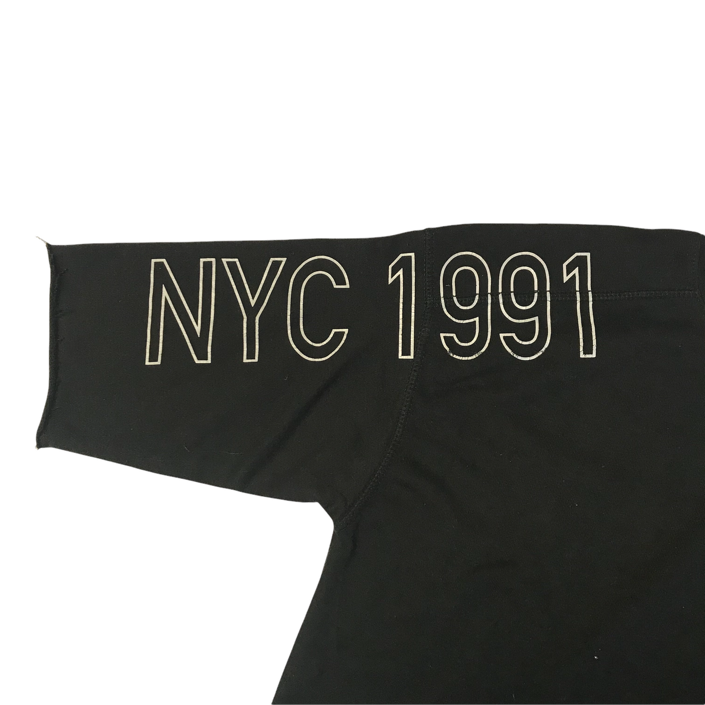 New Look Black NYC 1991 Cropped Sweatshirt Age 12