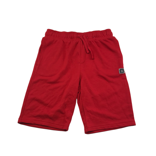 F&F Red Jersey Shorts Age 12