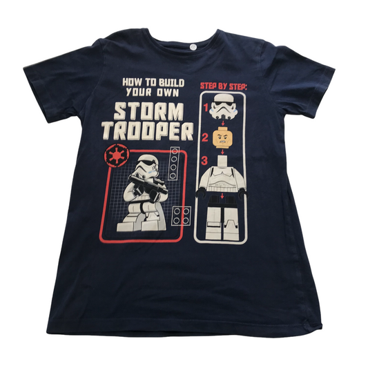 Nutmeg Navy Storm Trooper T-shirt Age 12