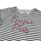 Primark White Black Stripy T-shirts Age 12