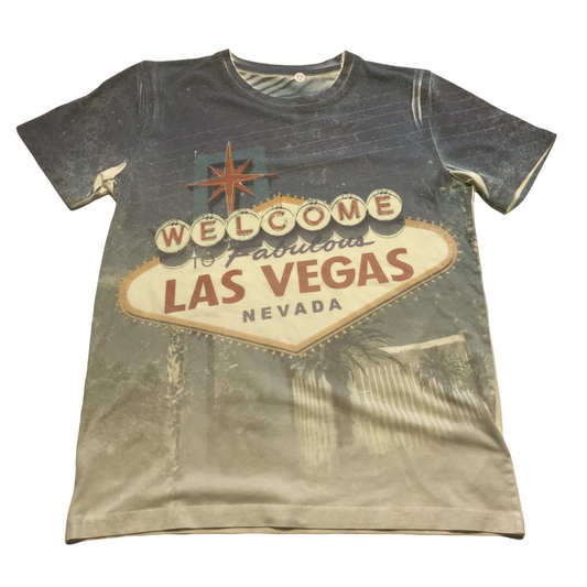 George Washed Colour Las Vegas T-shirt Age 12