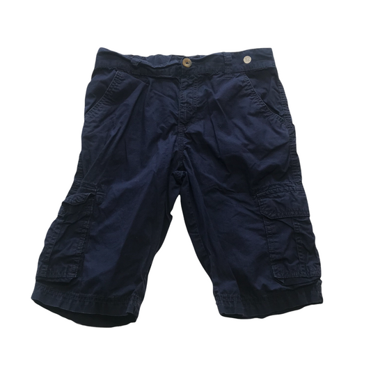 F&F Navy Blue Chino Style Shorts Age 12