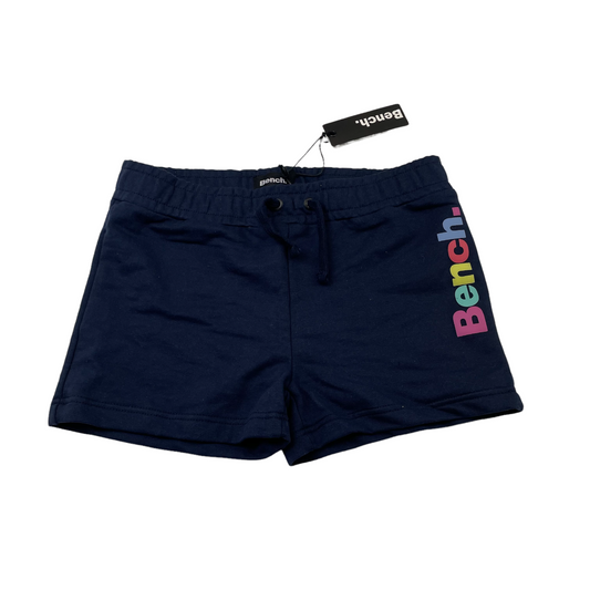 Bench Navy Jersey Logo Shorts Age 13