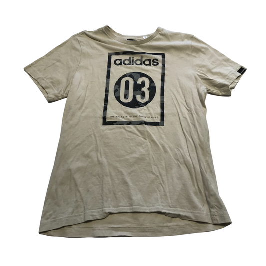 Adidas Light Beige 03 T-shirt Age 13