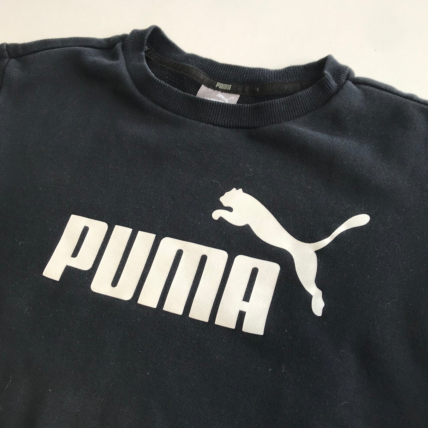 PUMA Black Sweatshirt Age 12