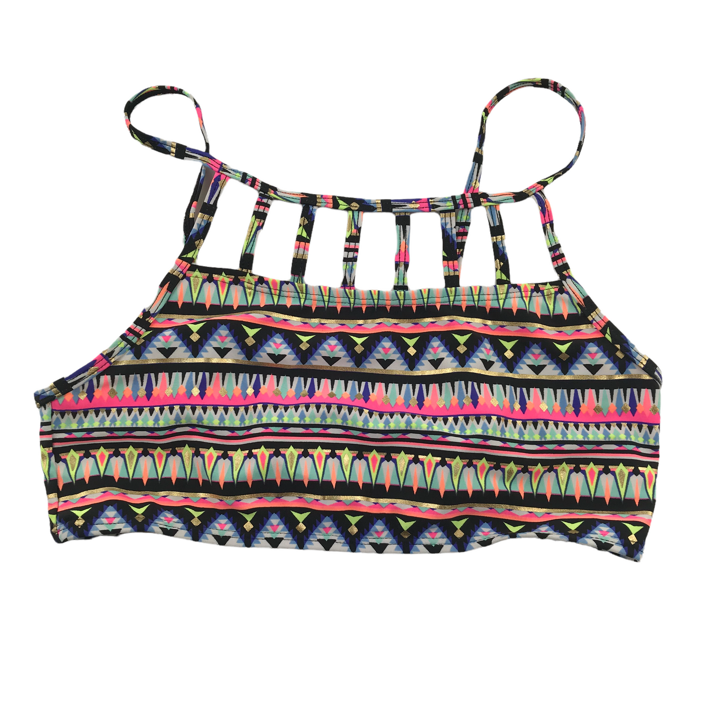 Primark Multicoloured Pattern 2-piece Swimsuit Age 13