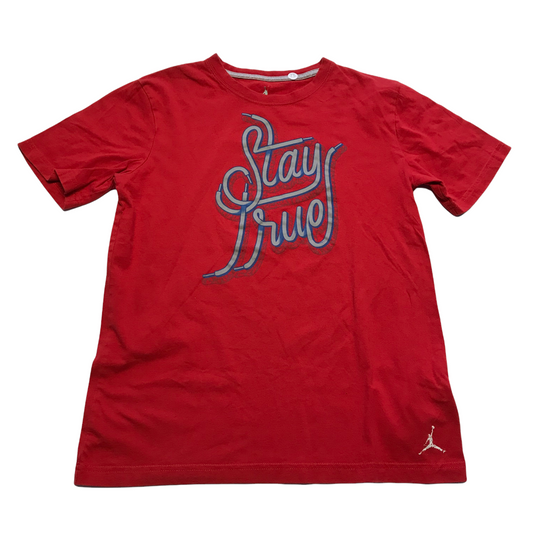 Jordan Red Stay True T-shirt Age 13