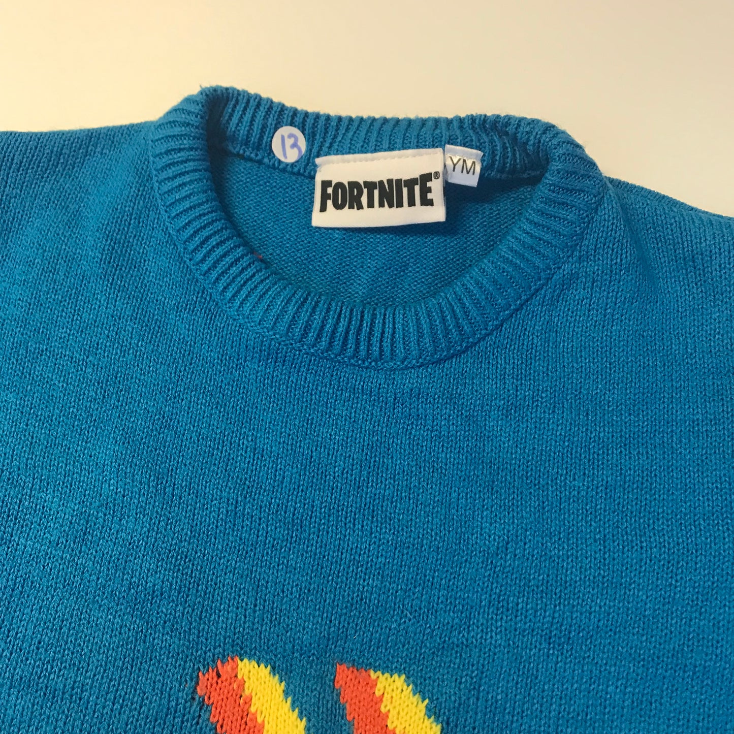 Fortnite Jumper Age 11 Blue Llama