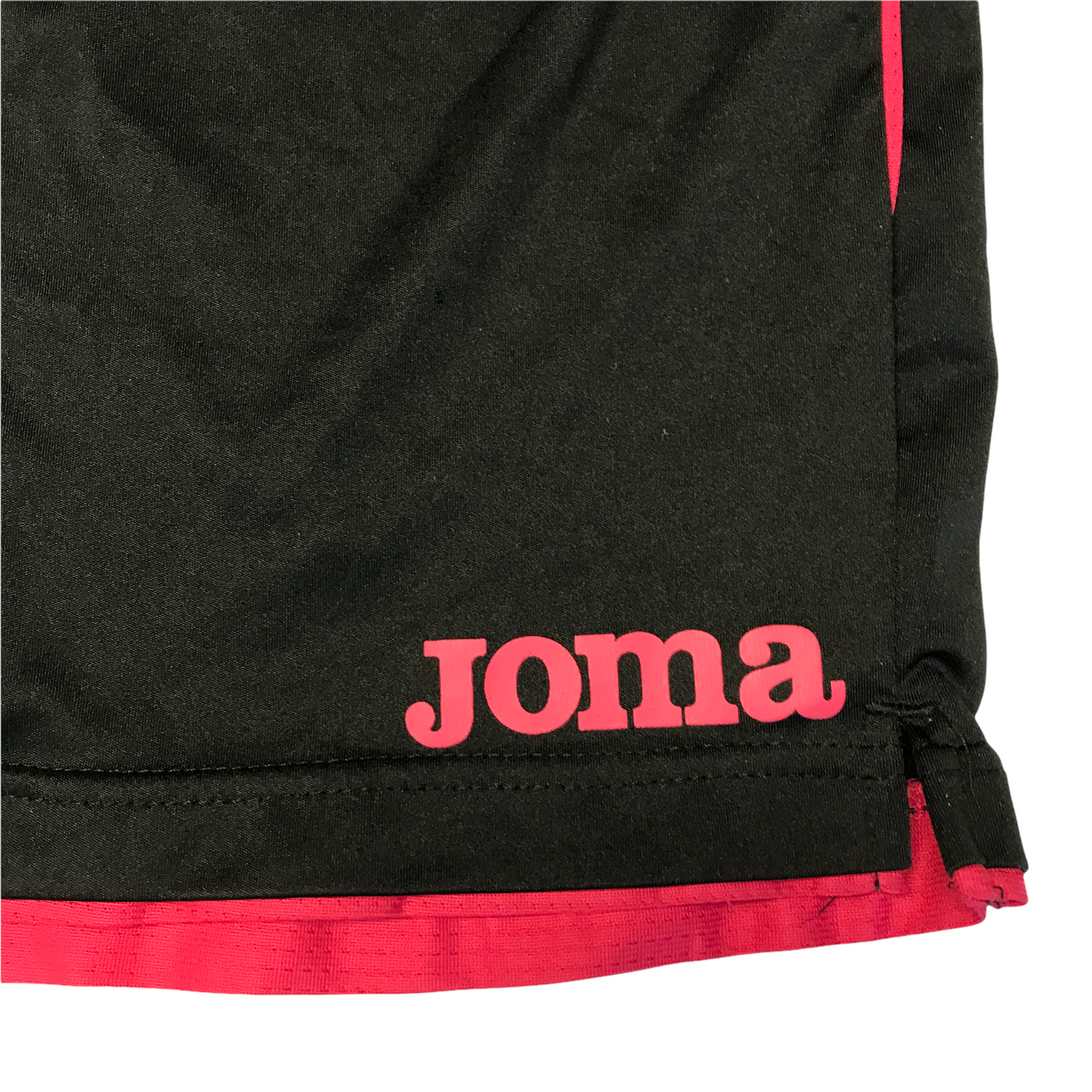 Joma Black and Pink Sports Shorts and Top Set Age 14