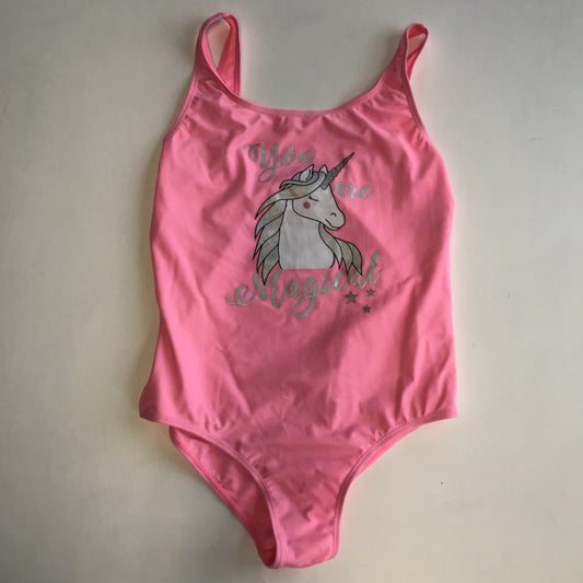Swimsuit - Pink Unicorn - Age 14