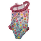 Character.com Pink Emoji Swimsuit Age 14