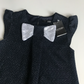 Dress - Black Sparkly & Sequin Bow - Age 5