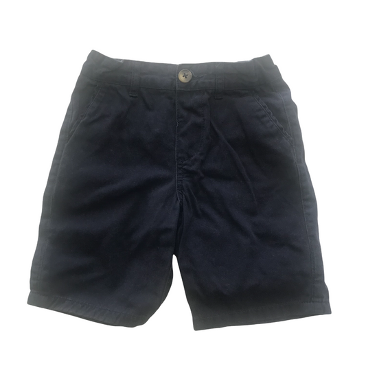 Primark Navy Blue Chino Style Shorts Age 4