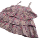 Verbraudet Pink and Purple Floral Layered Top Age 4