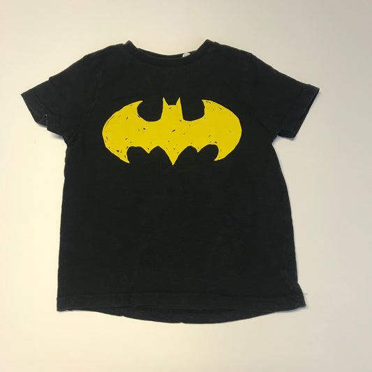 Black Batman T-shirt Age 4