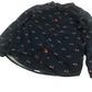 M&S Navy Moped Pattern Shirt Age 4