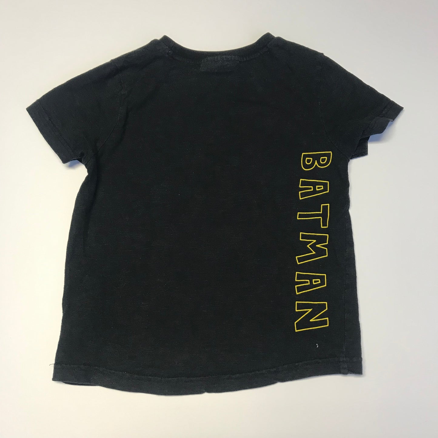 Black Batman T-shirt Age 4