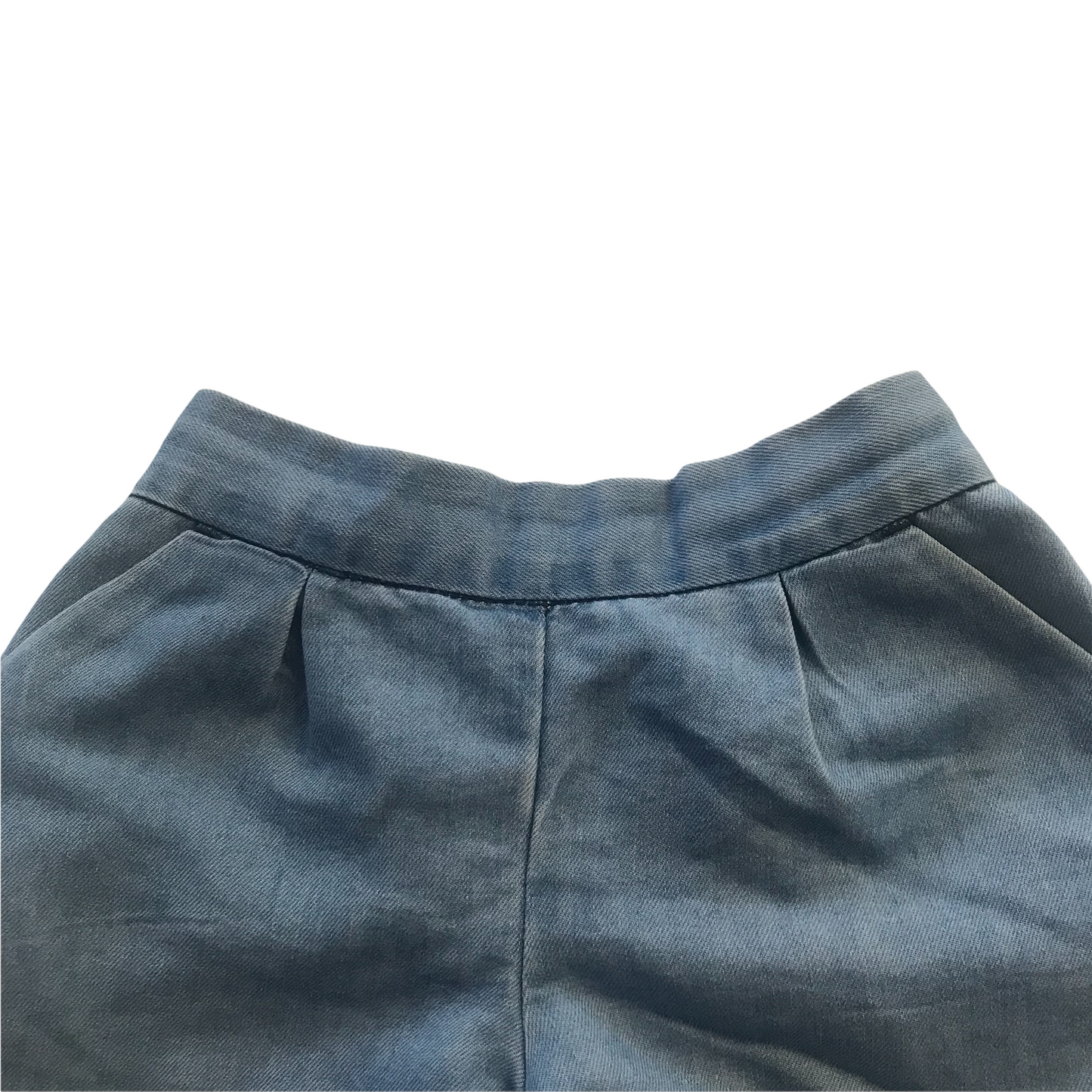 Next Blue Plain Shorts Age 4