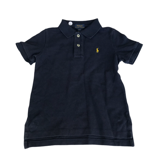 Ralph Lauren Navy Blue Polo Shirt Age 4