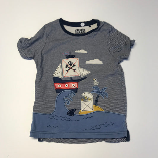 Tu Pirate Ship T-shirt Age 4