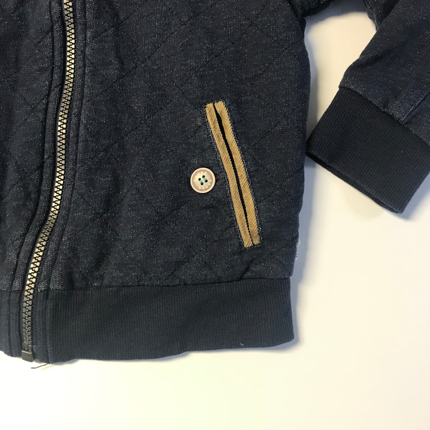 Ted Baker Navy Blue Zipper Sweatshirt Age 4