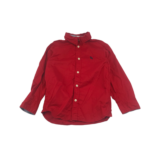 H&M Red Shirt Age 4