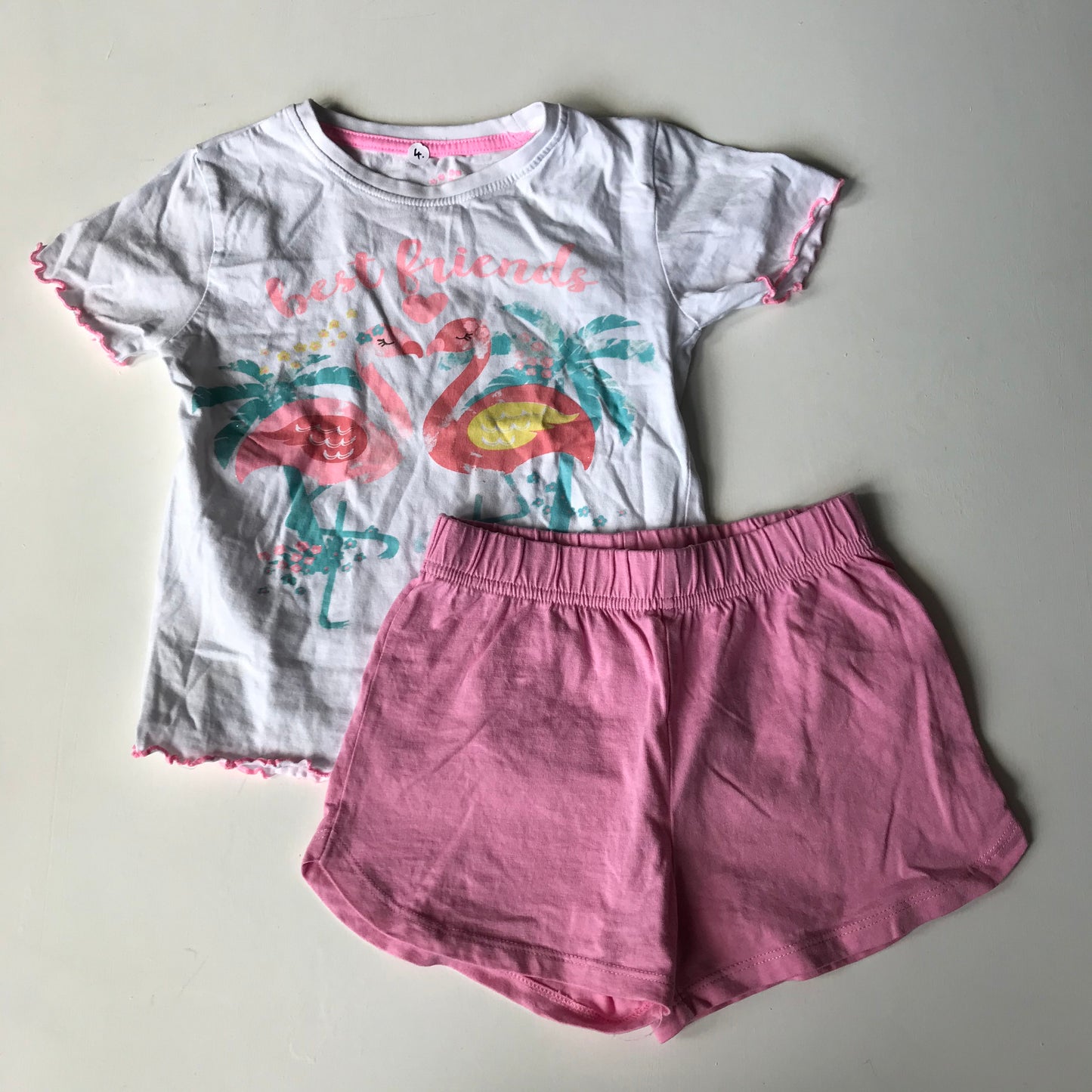 Bundle - T-shirt & Shorts - Age 4
