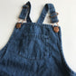 Denim Dungaree Dress Age 4
