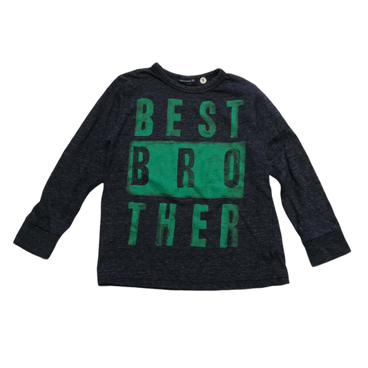 Next Navy Best Brother T-shirt Age 4