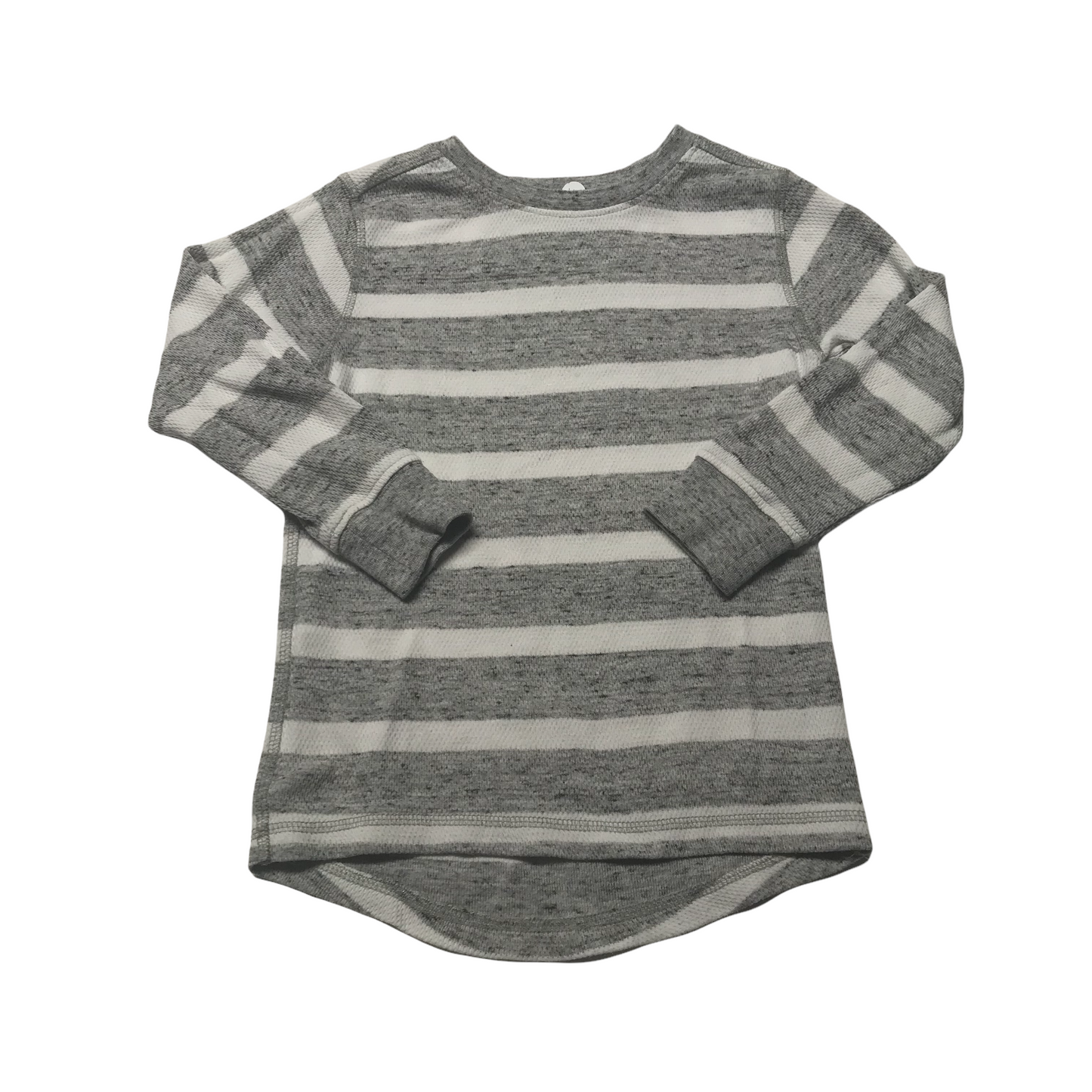 Next Grey White Stripes T-shirt Age 4