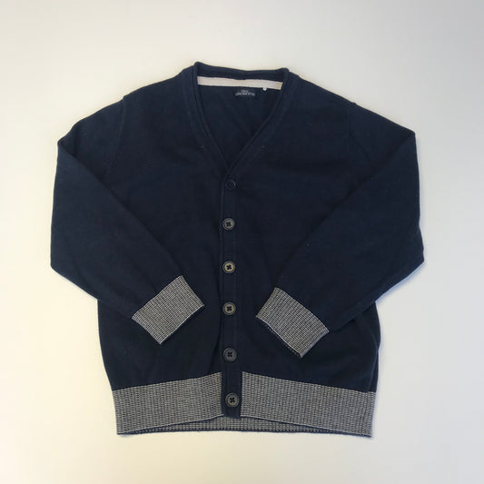 NEXT Navy Blue Button-up Cardigan Age 4