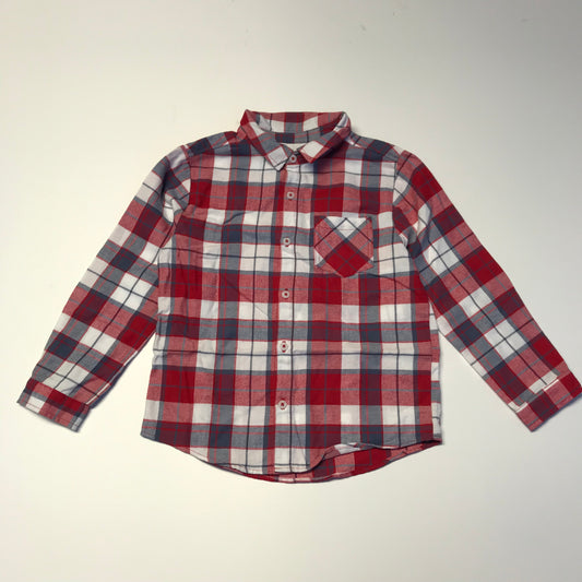 The White Company Chequered Shirt Age 4