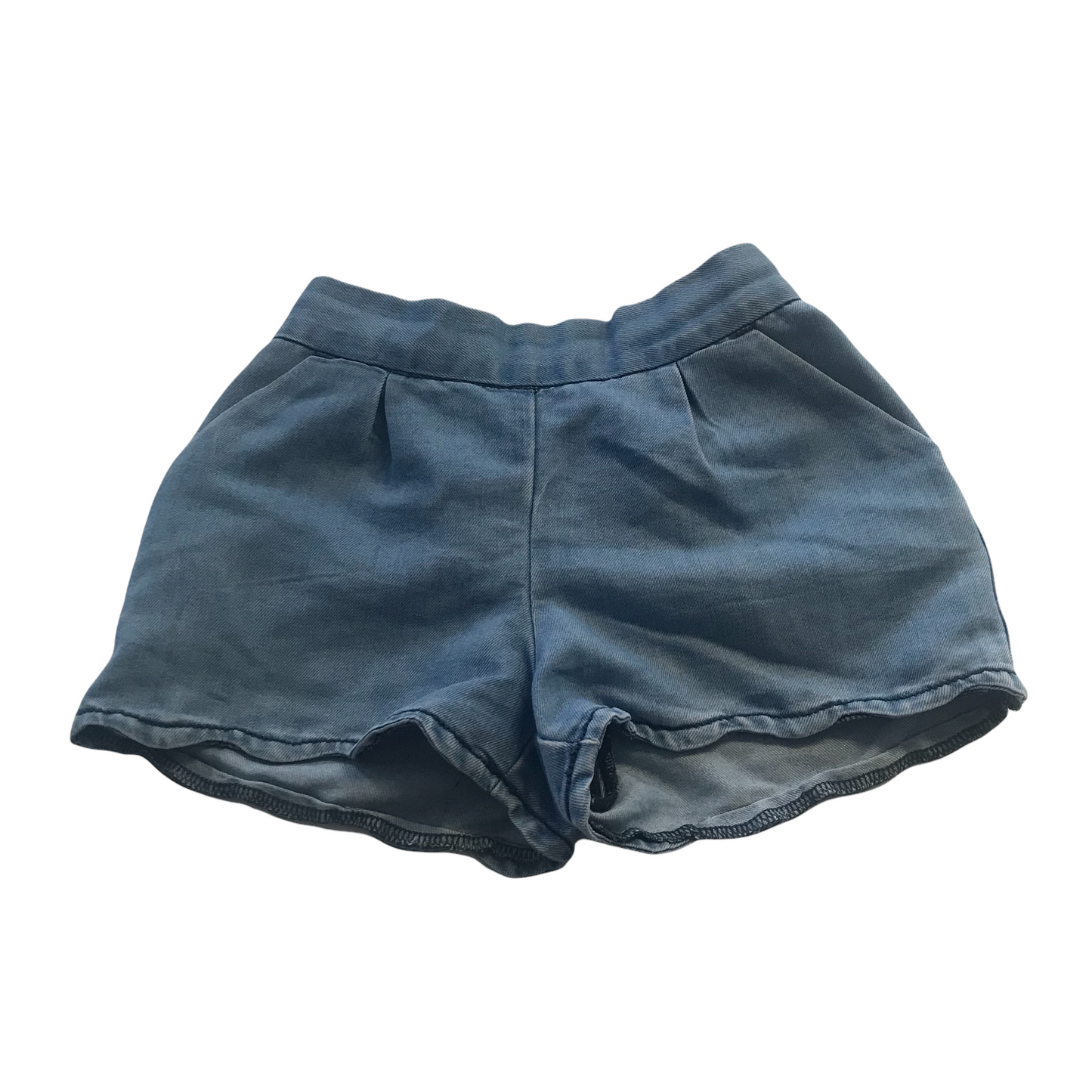 Next Blue Plain Shorts Age 4