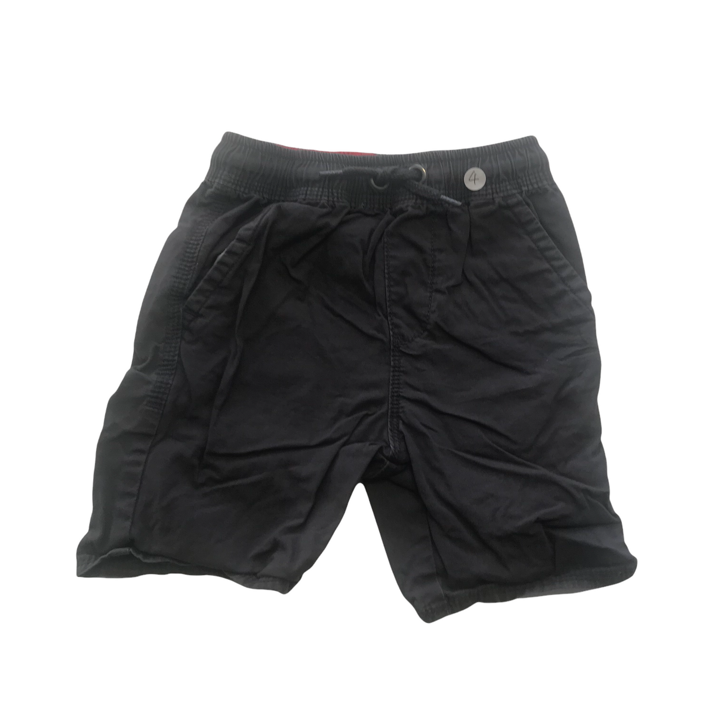 George Dark Grey Plain Shorts Age 4