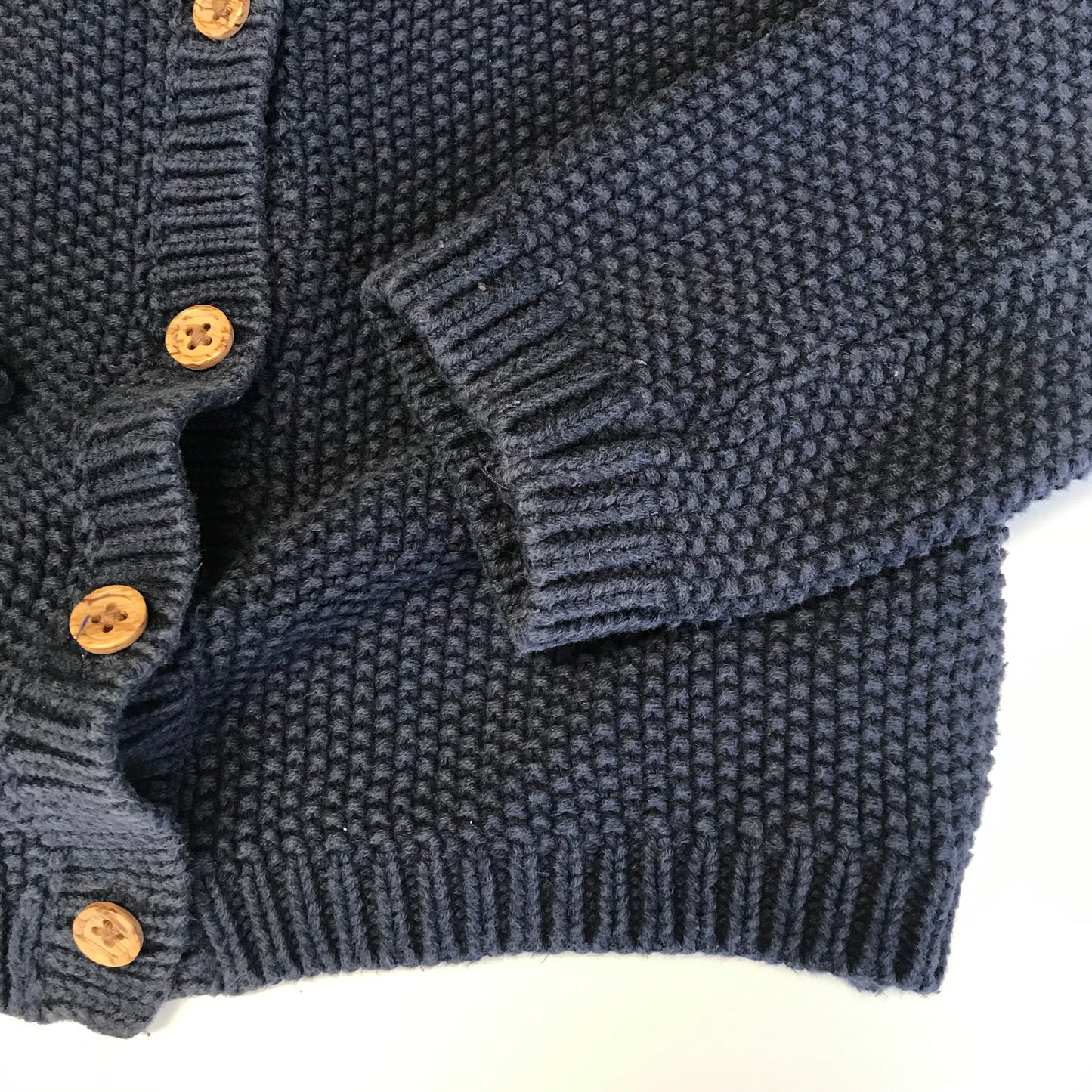 M&S Navy Blue Cardigan Age 4